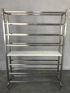 Nuvarvinimo ir brandinimo stelažas 160cm / 40cm / 200cm