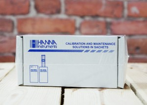 pH 4.01 ir 7.01 kalibravimo rinkinys, 10 x 20 ml pakuotė