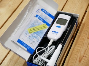 Vandeniui atsparus termometras, atitinkantis RVASVT (nuo -50 iki +150°C)