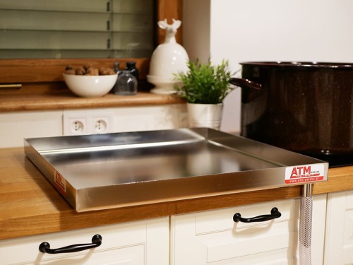 Sūrio lašėjimo padėklas (54x54 cm) - elektropoliruota versija