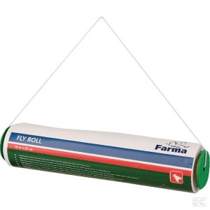Lipnus ritinys musėms, 10 m × 25 cm