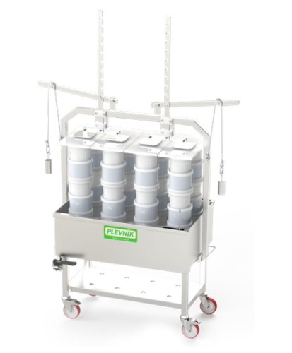 Mechaninė varškės spaudimo vonia MOS 50