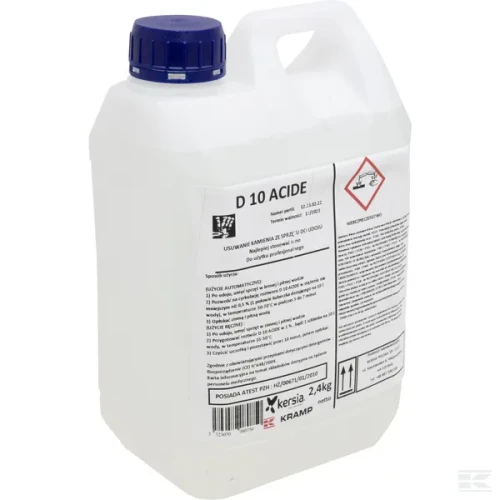 D10 ACIDE – Rūgštinė plovimo ir nuoskaitų šalinimo priemonė  2,4 kg