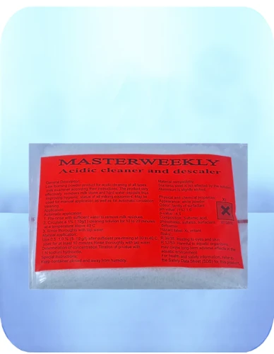 MASTERWEEKLY – pieno analizatorių valymo priemonė