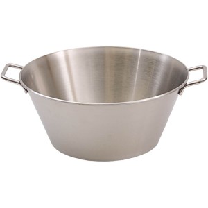 Plieninė vonelė, dubuo su rankenomis (14,5 l / 21 l / 28 l)