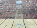 PET butelis 0,5 l pienui, jogurtui, kefyrui, išrūgoms ir kt. (500 ml)