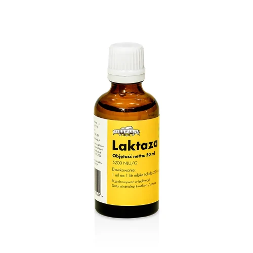 Laktazė - fermentas, šalinantis laktozė, 50 ml