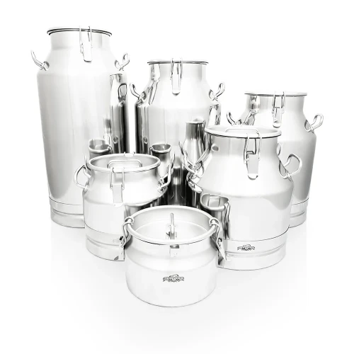 Nerūdijančio plieno pieno bidonas (5–50 L)