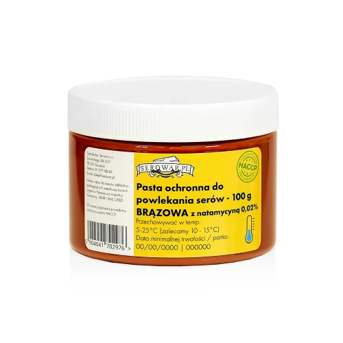 Apsauginė pasta - poliacetatas - rudas su natamicinu 100 g