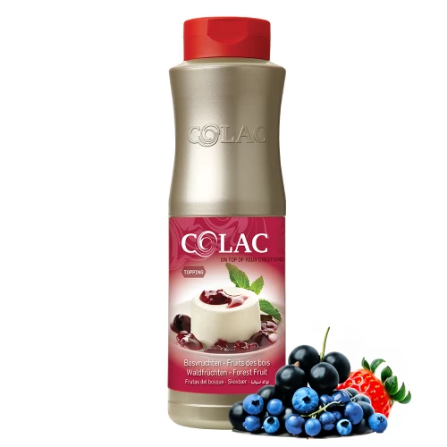 Miško uogos – poleva (toppingas) ledams, vafliams, pyragams ir desertams