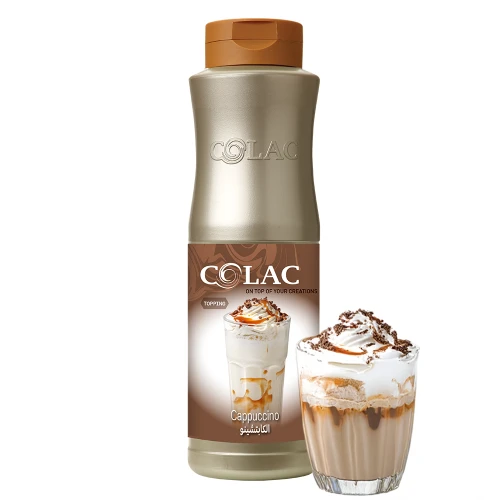 Cappuccino – užpilas (poleva) ledams, vafliams, pyragams ir desertams