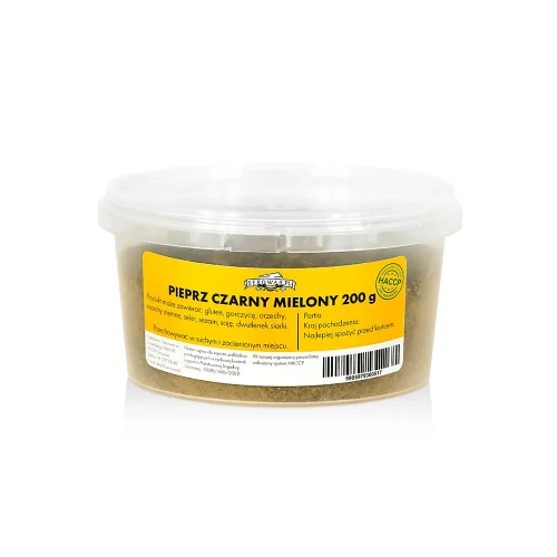 Malti juodieji pipirai (200 g kibirėlis)