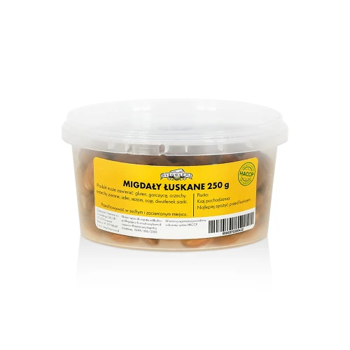 Gliaudyti migdolai (kibirėlis 250 g)