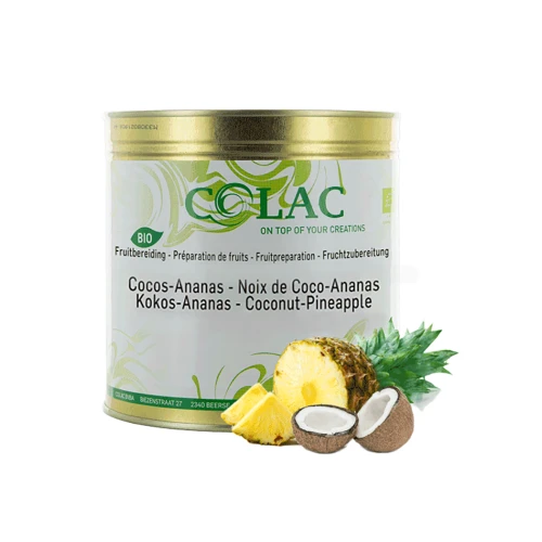 Kokosas–ananasas – ekologiška BIO vaisių masė, 3 kg