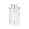 Nerūdijančio plieno pieno bidonas su kraneliu - 40 l