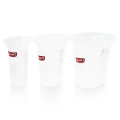 Virtuviniai matavimo indai 0,25L, 0,5L, 1L