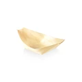 Medinės patiekimo valtelės — 13 × 8 cm