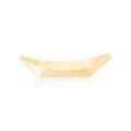 Medinės patiekimo valtelės — 16,5 × 8,5 cm