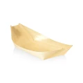 Medinės patiekimo valtelės — 18 × 10,5 cm