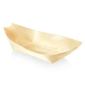 Medinės patiekimo valtelės — 21,5 × 11 cm