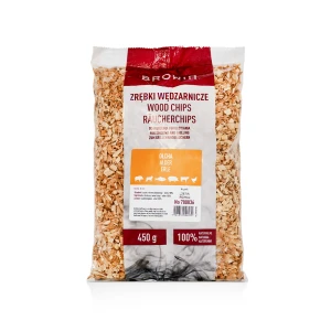 Alksnio drožlės rūkymui ir kepimui ant grotelių