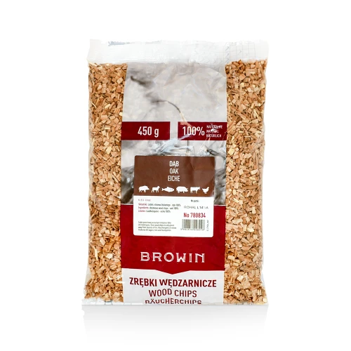 Ąžuolo drožlės rūkymui ir kepimui ant grotelių