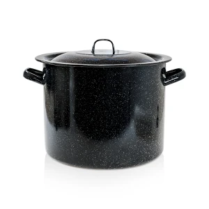 30 l emaliuotas puodas su dangčiu