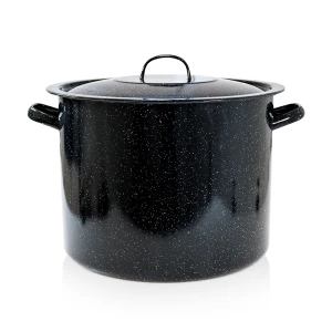 40 l emaliuotas puodas su dangčiu