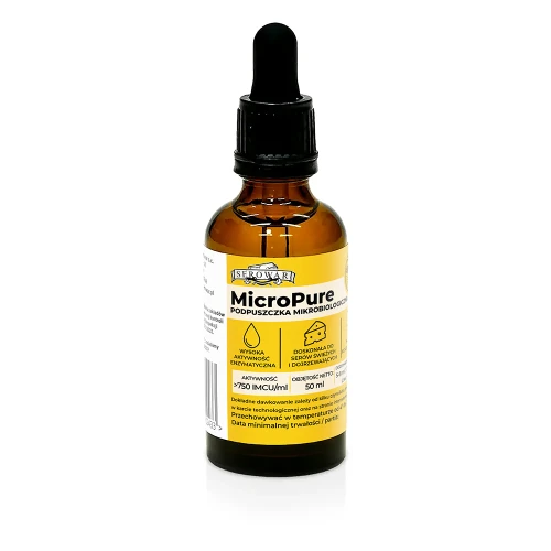 MicroPure - Mikrobiologinis skystas pieno fermentas 50 ml
