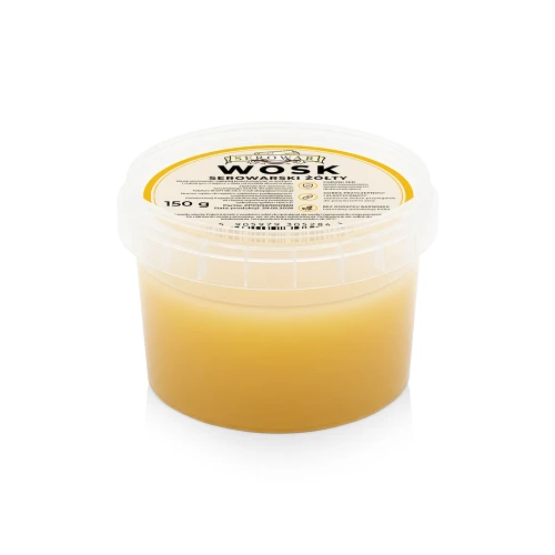 Wosk spożywczy do powlekania serów - naturalny żółty - 150 g